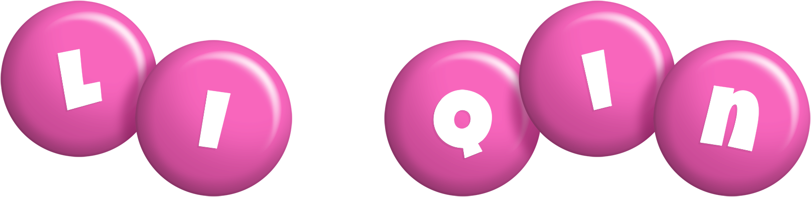 Li Qin candy-pink logo